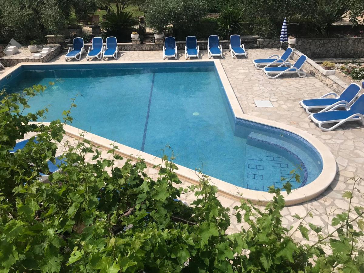 Spacious Bedroom For Two With Pool View - Pansion Hajduk Korčula Zewnętrze zdjęcie